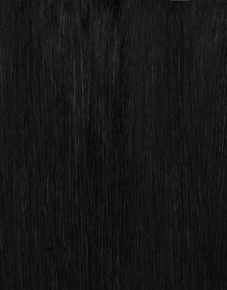 Jet Black hair extensions
