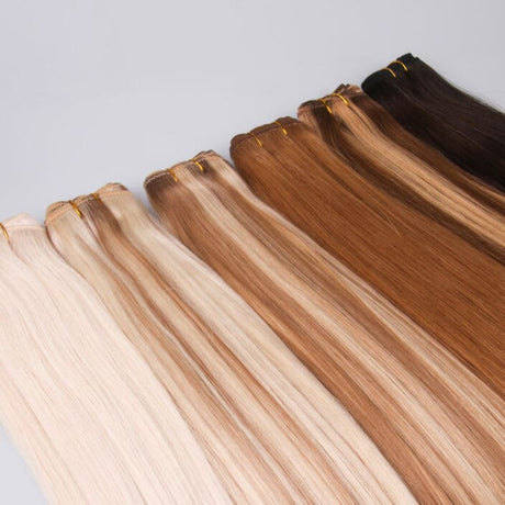 Premium Weft Hair Extensions Length Lab Hair